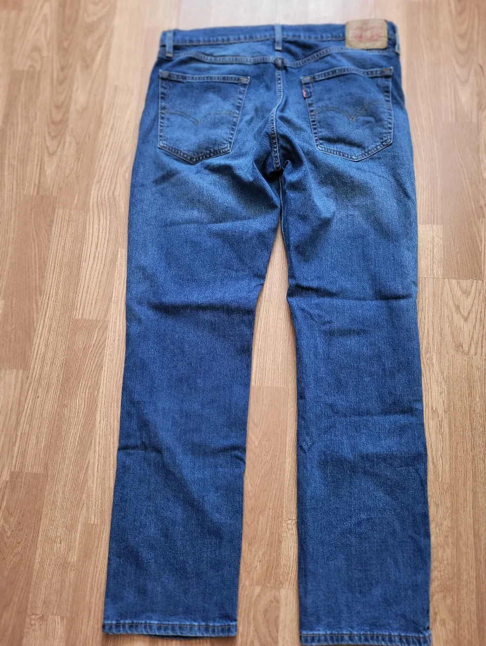 Levi's 514 Men's Dark Blue Straight-Leg Jeans 36x32 - Picture 3 of 6